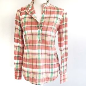 J. Crew quarter button down